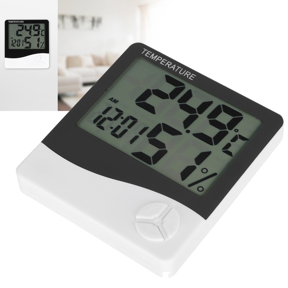 Thermometer Digital - 대형 디스플레이 화면을 갖춘 실내 온도계