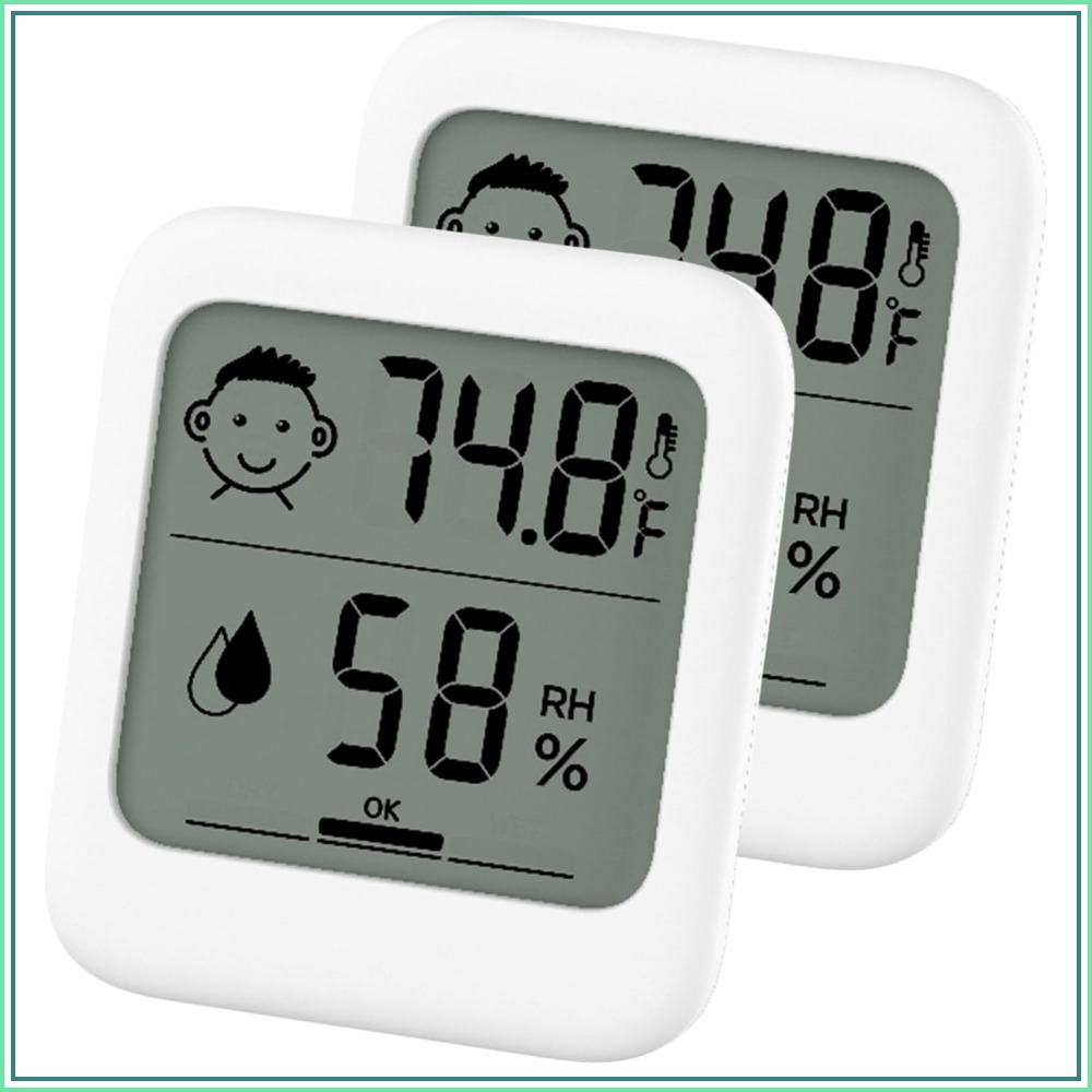 Thermometer Digital - 디지털 온습도계 2개 세트, 컴포트 페이스