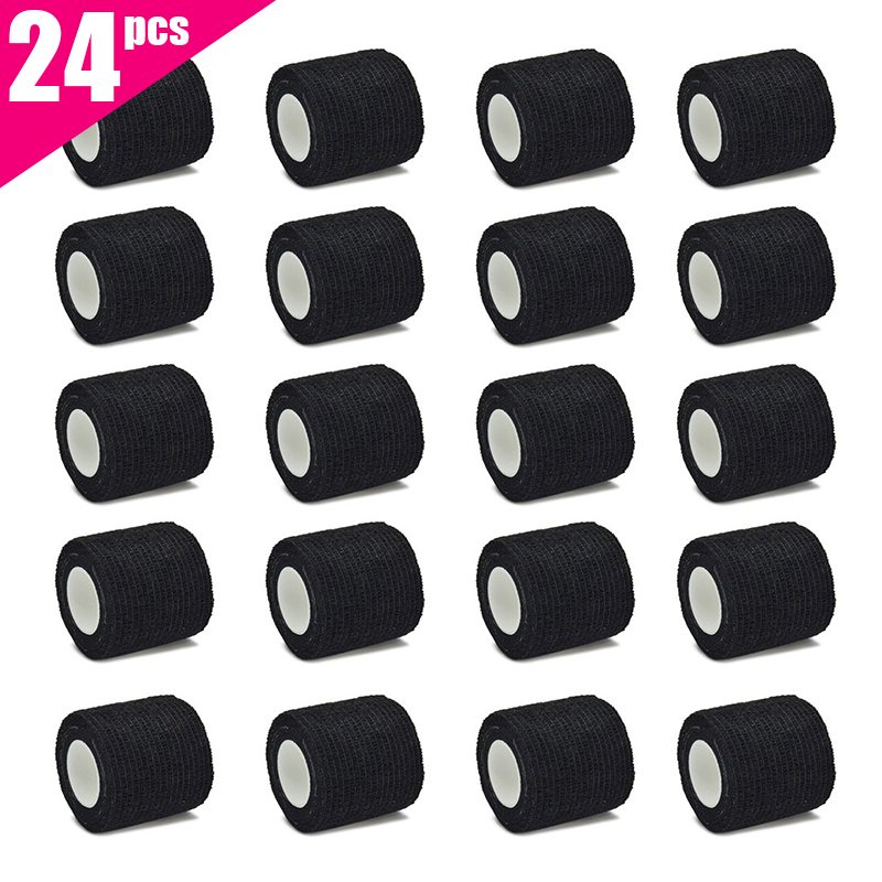 6pcs/12pcs/24pcs 5cm * 4.5m 검은 - Medical Tape 리뷰 및 가격