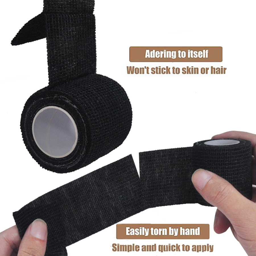 6pcs/12pcs/24pcs 5cm * 4.5m 검은 - Medical Tape 리뷰 및 가격