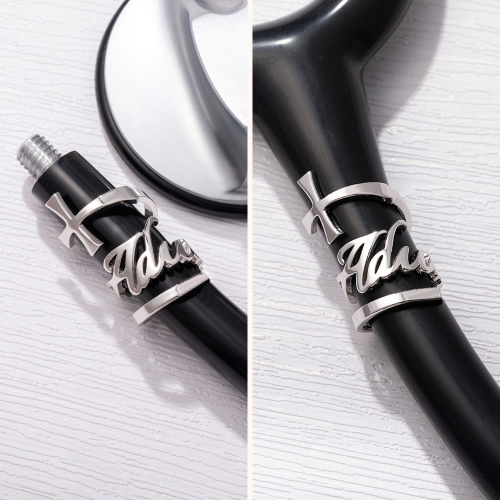 사용자 정의 의료 크로스 청진기 이름 태그 스테인레스  - Stethoscope 리뷰 및 가격