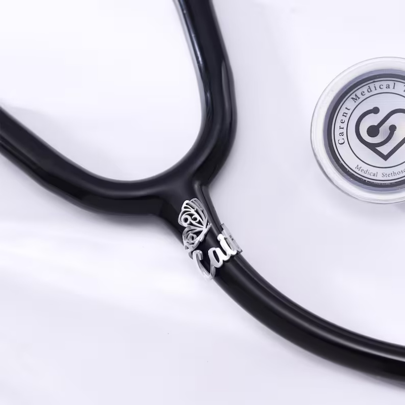 개인 맞춤 이름 청진기 참 장식 나비 청진기 ID 태그 - Stethoscope 리뷰 및 가격