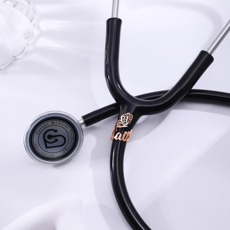 개인 맞춤 이름 청진기 참 장식 나비 청진기 ID 태그 - Stethoscope 리뷰 및 가격
